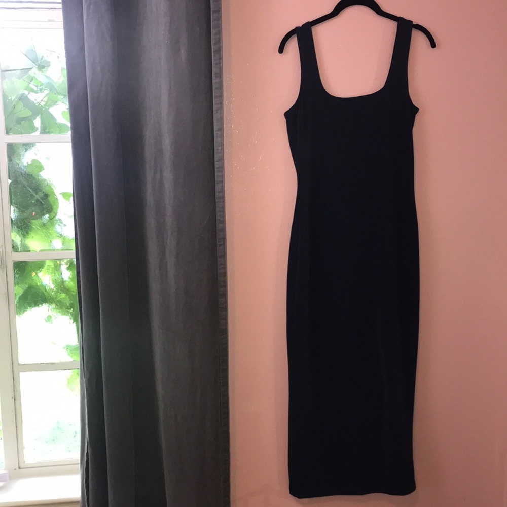 Navy blue dress